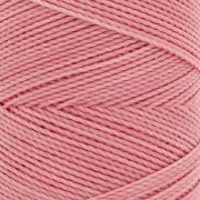 Linhasita waxed thread spool for micro macramé 1 mm - Salmon (324) x168m