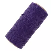 Linhasita waxed thread spool for micro macramé 1 mm - Purple (332) x168m