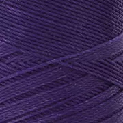 Linhasita waxed thread spool for micro macramé 1 mm - Purple (332) x168m