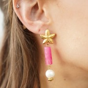 Round pearls 10mm white x4