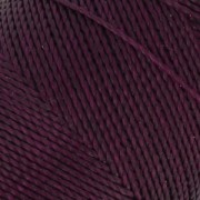 Linhasita waxed thread spool for micro macramé 1 mm - Cherry Black (630) x168m