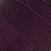 Linhasita waxed thread spool for micro macramé 1 mm - Cherry Black (630) x168m