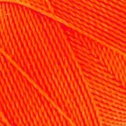 Linhasita waxed thread spool for micro macramé 1 mm - Neon Orange (393) x168m