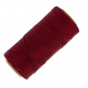 Linhasita waxed thread spool for micro macramé 1 mm - Burgundy (60) x168m|raw }}