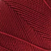 Linhasita waxed thread spool for micro macramé 1 mm - Red (233) x168m