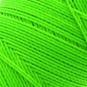Linhasita waxed thread spool for micro macramé 1 mm - Neon Green (329) x168m