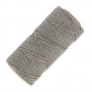 Linhasita waxed thread spool for micro macramé 1 mm - Grey (208) x168m|raw }}