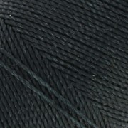Linhasita waxed thread spool for micro macramé 1 mm - Charcoal Grey (691) x168m