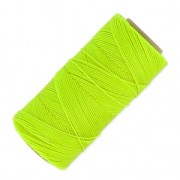 Linhasita waxed thread spool for micro macramé 1 mm - Neon Yellow (326) x168m|raw }}