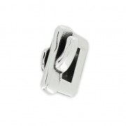 Cactus Slider for 5mm lace Antique Silver Plating x1|raw }}