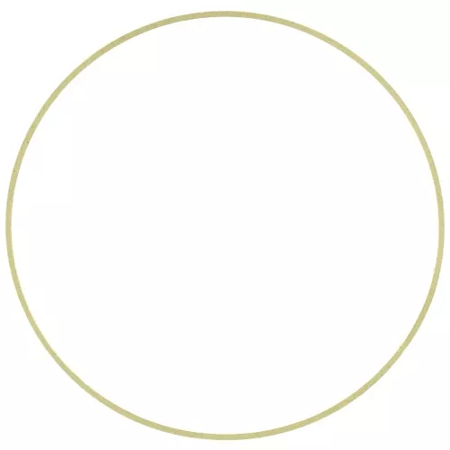 Spacer for beadweaving round 60 mm nude brass