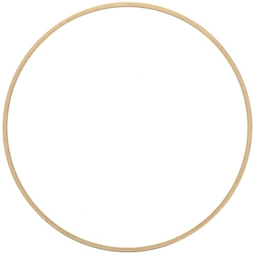 Spacer for beadweaving round 50 mm nude brass x1