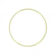 Spacer for beadweaving round 42 mm nude brass