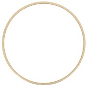 35 mm round mounting and weaving ring in raw brass x1|raw }}