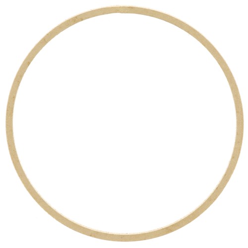 Spacer  for beadweaving round 30 mm nude brass