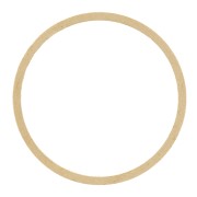 Spacer  for beadweaving round 20 mm nude brass|raw }}