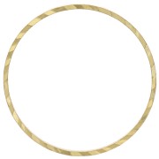 Spacer  for beadweaving round fancy 20 mm nude brass|raw }}