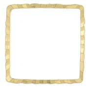 Spacer  for beadweaving square fancy 14 mm nude brass|raw }}
