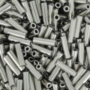 Miyuki Bugles 6mm BGL-194 - Palladium Plated x5g|raw }}