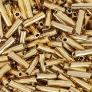 Miyuki Bugles 6mm BGL-193 - 24kt Gold Light Plated x5g
