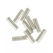 Miyuki Bugles 6mm BGL-1051 - Galvanized Silver Metallic x10g