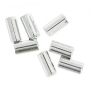Miyuki Bugles 3mm BGL1051 - Galvanized Silver Metallic x10g