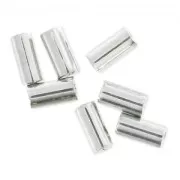 Miyuki Bugles 3mm BGL1051 - Galvanized Silver Metallic x10g