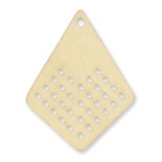 Diamond pendant Nude wood to decorate 53 mm for cross Stitch