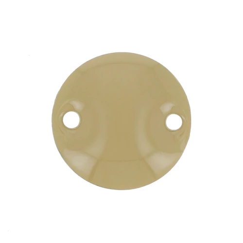 Epoxy enamelled round spacers 10mm Kaki x5