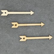 Wooden Arrow pendant to customize  60 mm