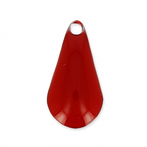 Metal sequin drop epoxy resin 12 mm - Dark red x10