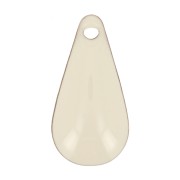 Drop pendant epoxy enameled 12 mm Cream x10|raw }}