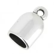 Terminator for crochet spirale oder 10mm cord Antique Silver Plating