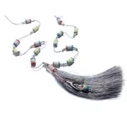 Terminator for crochet spirale oder 8.5mm cord fine Gold plated