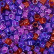 Miyuki Delica 11/0 DB2065 - Luminous Wildberry Blitz Mix x8g|raw }}