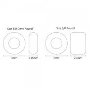 Toho seed beads Demi Round 8/0 TO8RDR0225 - Bronze Antique x5g