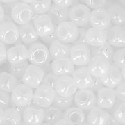 Toho Seed beads 11/0 TO11R121 - Opaque White Luster x8g|raw }}