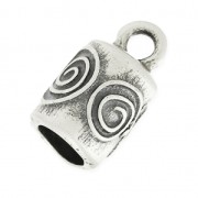 Terminator for crochet spirale oder 8.8mm cord argenté v.|raw }}