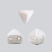 Glass beads Super-Khéops® par Puca® 6 mm Chalkwhite Ceramic Look x10g|raw }}