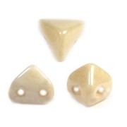 Glass beads Super-Khéops® par Puca® 6 mm Opaque Beige Ceramic Look x10g|raw }}