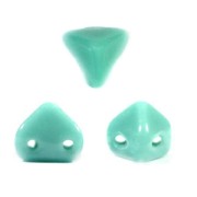 Glass beads Super-Khéops® par Puca® 6 mm Green Turquoise x10g|raw }}
