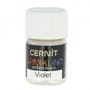 Mica powder for Polymer Clay Cernit Sparkling Interference Violet 900 x5g