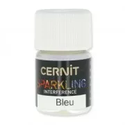 Mica powder for Polymer Clay Cernit Sparkling Interference Blue 200 x5g