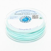 Jade thread / European braided nylon thread Griffin 1.5 mm - Turquoise x20m
