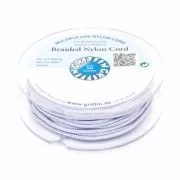 1.5mm Griffin European Braided Nylon Thread - Lilac x20m