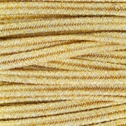 Shiri métal Braid Made in Italy 3mm Gold tone x1m