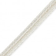 Shiri métal Braid Made in Italy 3 mm Silver tone x1m