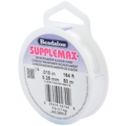 Invisible nylon thread coil - illusion cord Supplemax 0.25 mm Transparent x50 m|raw }}