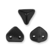 Glass beads Super-Khéops® par Puca® 6 mm Jet Mat x10g