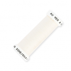 Embroidery thread for Lunéville embroidery Cream (102) x100m